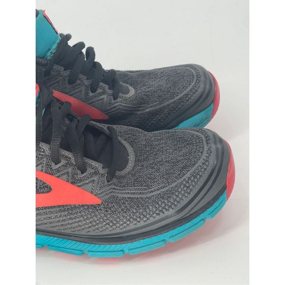 Brooks Sneakers Pure Grit 6 Women Size 7.5 Gray Pink Blue‎ Run Hike - Picture 7 of 14